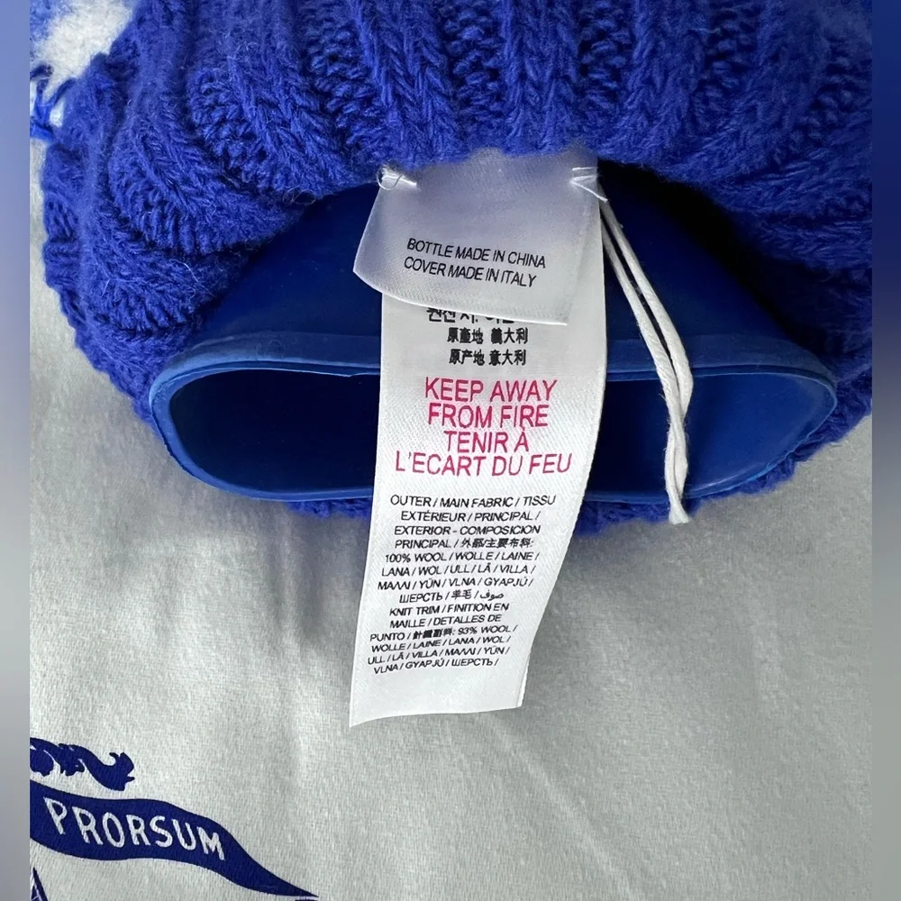 Burberry check hot water bottle